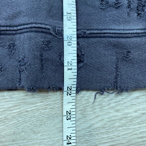 Mother The Square Crewneck Sweatshirt in Rough and Tumble Women's S - Picture 7 of 11